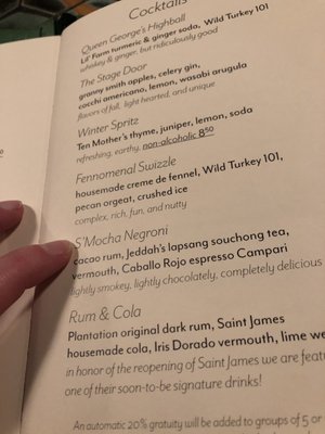 Menu photo 5 Kingfisher Durham, NC