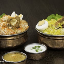 Dosa Hut - Roxburgh Park - Hyderabadi Chicken/Goat Dum Biryani...straight from the heart of Hyderabad well know for it flavours of Biryani
