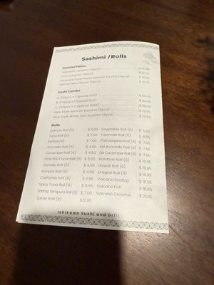 Menu photo 6 Ishikawa Sushi And Grill Saginaw, TX Menu photo 6 Ishikawa Sushi And Grill Saginaw, TX