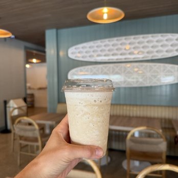 Beach Happy - Smoothie from Beach Happy Cafe + Cocktails - Cafes Near Me - Santa Rosa Beach, Florida Beach Happy - Smoothie from Beach Happy Cafe + Cocktails - Cafes Near Me - Santa Rosa Beach, Florida