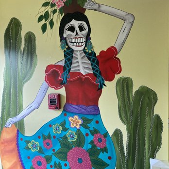 Tu Y Yo - Painted mural. - Mexican Near Me - Somerville, Massachusetts