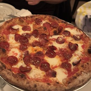 Anna - Pepperoni, mozzarella, tomato, chili oil 9/10 - Italian Near Me - Woodbury, New York