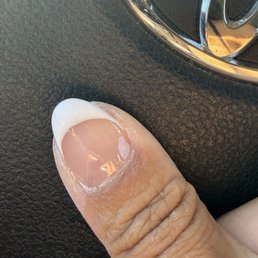 Uneven. So thick. Uneven. So thick.