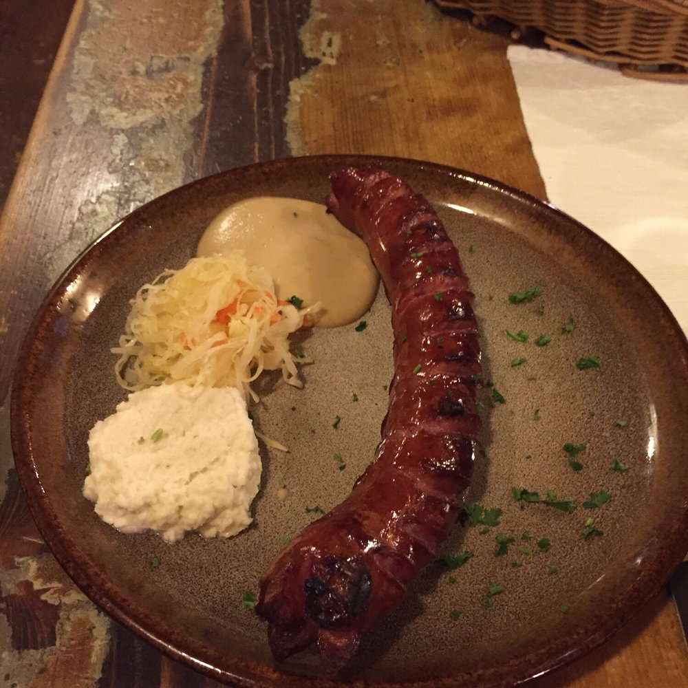 Mlejnice - spicy sausage (starter) - Czech Near Me - Prague, Puerto Rico Mlejnice - spicy sausage (starter) - Czech Near Me - Prague, Puerto Rico