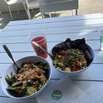 Crisp & Green - Seoul bowl and Fiesta bowl. - Salad Near Me - Denver, Colorado Crisp & Green - Seoul bowl and Fiesta bowl. - Salad Near Me - Denver, Colorado