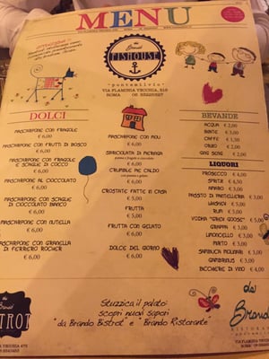 Menu photo 3 Da Brando Rome, RM