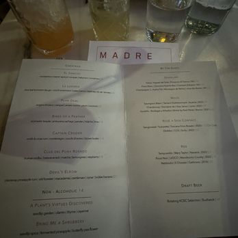 Madre - Cocktail menus - New American Near Me - Brooklyn, New York Madre - Cocktail menus - New American Near Me - Brooklyn, New York