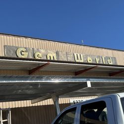 Gem World - Outside sign