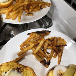WestSide's 3rd Hole - The amount off French fries in the plates was a order and they charge in Total 8.14 .thats a full order?????