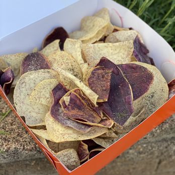 Hawaiian Chip Company - Mixed box of taro and sweet potato chips - Specialty Food Near Me - Honolulu, Hawaii Hawaiian Chip Company - Mixed box of taro and sweet potato chips - Specialty Food Near Me - Honolulu, Hawaii