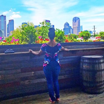 STIRR - Beautiful view from the roof top patio - Cocktail Bars Near Me - Dallas, Texas