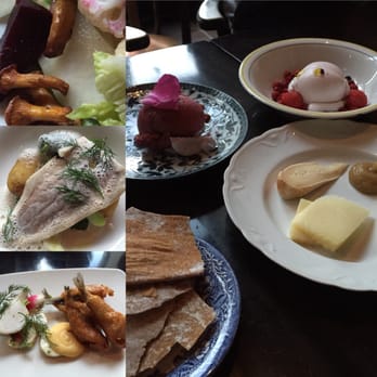 Atelje Finne - Summer salad, white fish, perch fish starter, and desserts (the wild berries was delish) - Scandinavian Near Me - Helsinki, 18