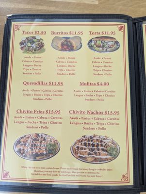 Menu photo 1 El Chivito Long Beach, CA Menu photo 1 El Chivito Long Beach, CA