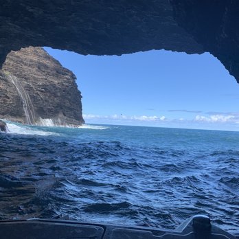 Na Pali Experience - One of many caves we backed into! Unbelievable view that no other experience offered - Boating Near Me - Kekaha, Hawaii Na Pali Experience - One of many caves we backed into! Unbelievable view that no other experience offered - Boating Near Me - Kekaha, Hawaii