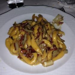 Baita Pie' Tofana - Gnocchi zucca e patate con radicchio e speck
