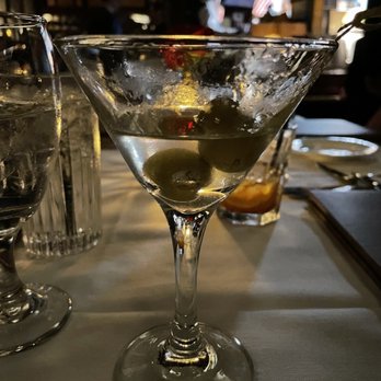 Chatham's Place Restaurant - Dirty Martini. - Gin - Desserts Near Me - Orlando, Florida