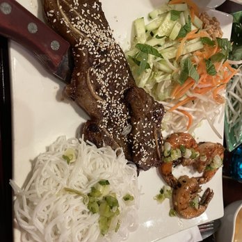 Lotus Leaf - L11. GRILLED ENTREES - Choice of two proteins - Vietnamese Near Me - San Leandro, California
