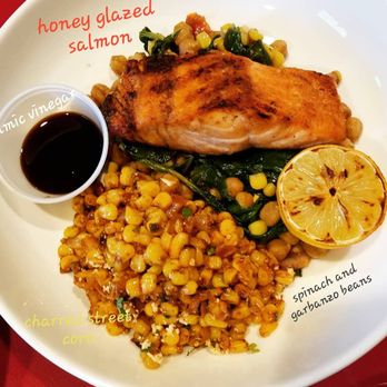 Morton's The Steakhouse - Honey balsamic glazed salmon. Charred street corn. - Steakhouses Near Me - Honolulu, Hawaii Morton's The Steakhouse - Honey balsamic glazed salmon. Charred street corn. - Steakhouses Near Me - Honolulu, Hawaii