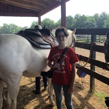 River's Bend Ranch - My daughter with her horse Ares. - Venues & Event Spaces Near Me - Stanley, Virginia