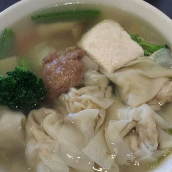 Bao's Cafe - House Wonton Soup. It's ok. Broth is weak. - Chinese Near Me - Spring, Texas Bao's Cafe - House Wonton Soup. It's ok. Broth is weak. - Chinese Near Me - Spring, Texas