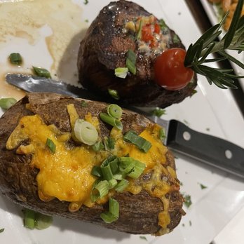12A Buoy - Filet mignon with loaded baked potato - Seafood Near Me - Fort Pierce, Florida