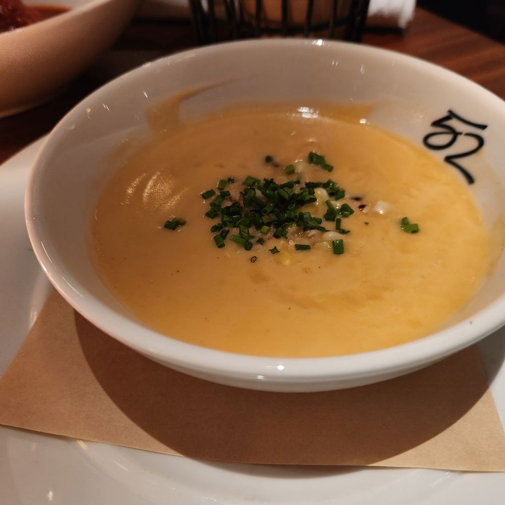 Seasons 52 - Lobster bisque soup - New American Near Me - Schaumburg, Illinois Seasons 52 - Lobster bisque soup - New American Near Me - Schaumburg, Illinois