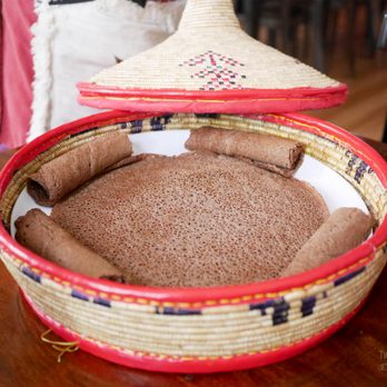 Saba's Ethiopian Restaurant - Injera - A fermented flat bread made out of teff. - Ethiopian Near Me - Melbourne, VIC Saba's Ethiopian Restaurant - Injera - A fermented flat bread made out of teff. - Ethiopian Near Me - Melbourne, VIC