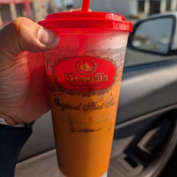 ChaTraMue Original Thai Tea - Regular Thai tea - Bubble Tea Near Me - Rosemead, California