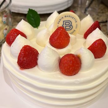 Paris Baguette - Not the holiday cream cake we received. Not worth $40 - Bakeries Near Me - Woodlands, Texas Paris Baguette - Not the holiday cream cake we received. Not worth $40 - Bakeries Near Me - Woodlands, Texas