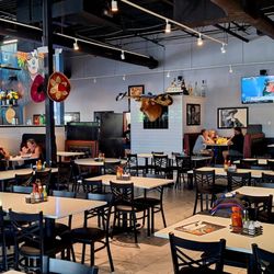 Fiesta Jalapenos - This is a look at the main dining area of the restaurant while visiting for a lunch special.