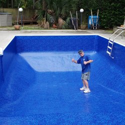 Southern Pool Repair - Johnny is so happy with this huge pool rebuild!