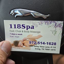 118 Massage Spa - You won't be disappointed
