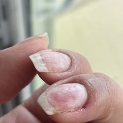 BareCoat Nail Bar - Hotspot on nail bed from them filing too fast