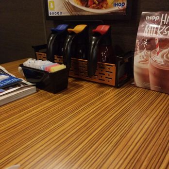 IHOP - Sat down and there is no regular syrup. There are only two other people and all of the other tables were empty. - Breakfast & Brunch Near Me - Ramsey, New Jersey