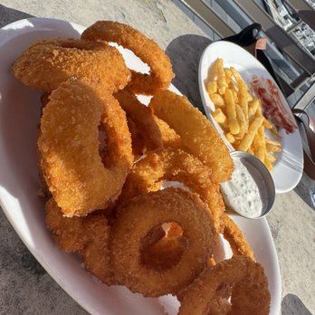 Pier 32 Marina - Side of delicious onion rings ask for ranch to dip them in! So crunchy - Marinas Near Me - National City, California Pier 32 Marina - Side of delicious onion rings ask for ranch to dip them in! So crunchy - Marinas Near Me - National City, California