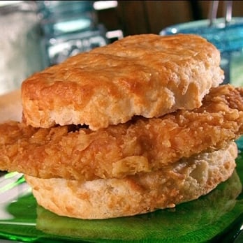 Bojangles - Chicken biscuit from the website. - Fast Food Near Me - Charlotte, North Carolina