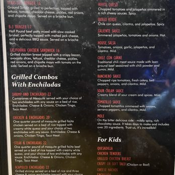 El Mejor Mexican Kitchen + Cantina - Menu - Mexican Near Me - McKinney, Texas
