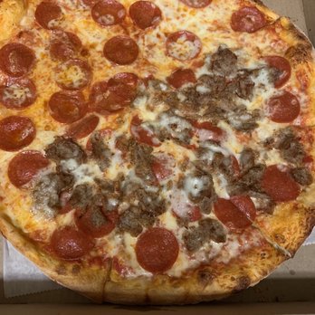 Napoli's Pizza - The pizza we ordered! So good! Half pepperoni and half pepperoni and sausage! Yummy - Pizza Near Me - Miamisburg, Ohio Napoli's Pizza - The pizza we ordered! So good! Half pepperoni and half pepperoni and sausage! Yummy - Pizza Near Me - Miamisburg, Ohio