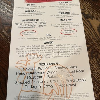 Freds Market - Riverview - Menu - Southern Near Me - Riverview, Florida