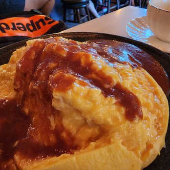 Bar Moga - My 1st time having Omu Rice Tthe eggs are so  Fluffy and  delicate... The Rice is Cooked to perfection. - Cocktail Bars Near Me - New York, New York