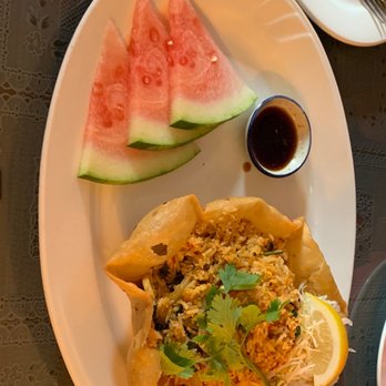 Thai Spice - Basil fried rice with chicken. - Thai Near Me - Corpus Christi, Texas