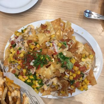 The Claw House - Crab nachos - Seafood Near Me - Murrells Inlet, South Carolina The Claw House - Crab nachos - Seafood Near Me - Murrells Inlet, South Carolina