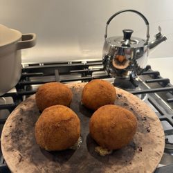 D'amato's Bakery - Arancini to go IG: @whatchriseating