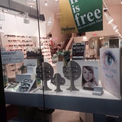 Opticana Family Eyewear Store - Front window display