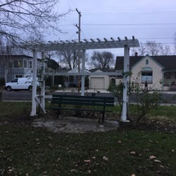 Wickersham Park - There are tons of these benches all around the park