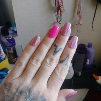 Fancy Nails & Spa - 3 days into my fill by Nancy. Looks great!!!!!! - Nail Salons Near Me - Milwaukie, Oregon
