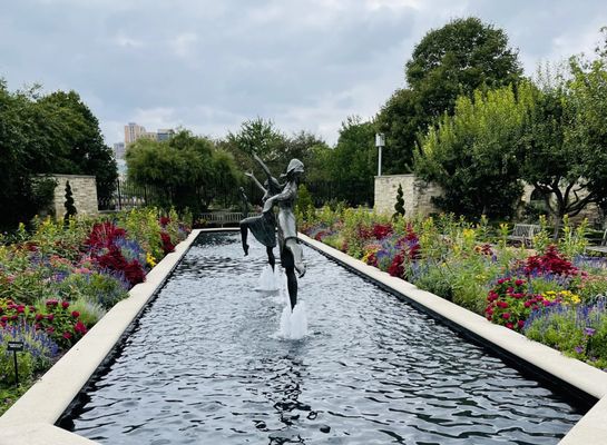 The Ewing and Muriel Kauffman Memorial Garden by null
