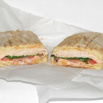 El Café - Parkside Panini (turkey, provolone cheese, spinach, tomato, red onion, red pepper mayo) - Cafes Near Me - San Francisco, California El Café - Parkside Panini (turkey, provolone cheese, spinach, tomato, red onion, red pepper mayo) - Cafes Near Me - San Francisco, California