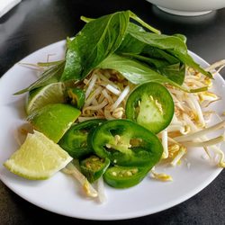 Pho 303 - Fresh, if a bit skimpy.
