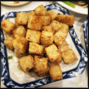 Qin Dynasty - XO sauce radish cake - Dim Sum Near Me - Parsippany, New Jersey Qin Dynasty - XO sauce radish cake - Dim Sum Near Me - Parsippany, New Jersey